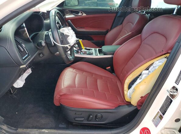 KNAE55LC2P6130053 2023 KIA STINGER Белый Вид панели приборов