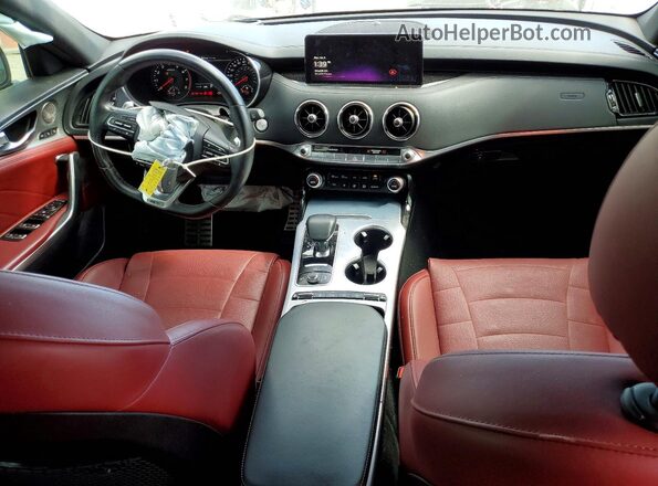 KNAE55LC2P6130053 2023 KIA STINGER Белый Вид щитка приборов