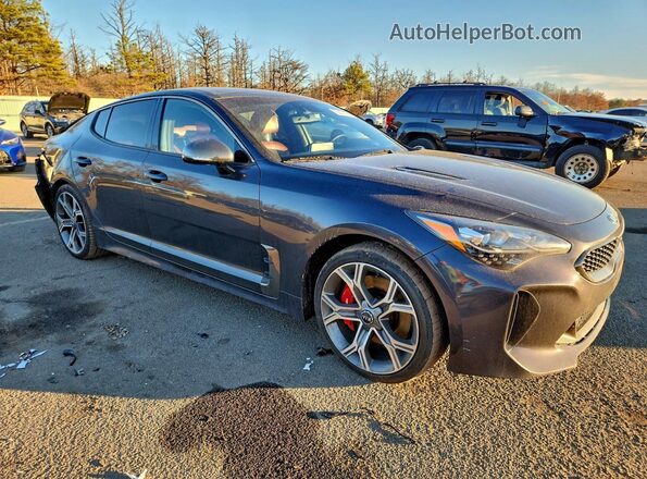 KNAE55LC3M6094868 2021 KIA STINGER Charcoal Przód prawy