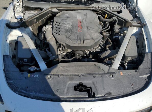 KNAE55LC8P6128758 2023 KIA STINGER Белый Вид задней части салона
