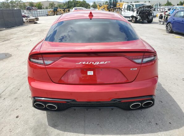 KNAE55LCXP6130642 2023 KIA STINGER Красный Вид сзади