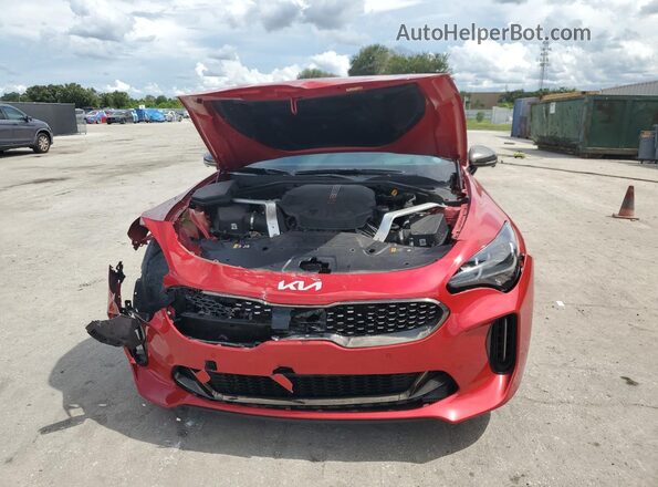 KNAE55LCXP6130642 2023 KIA STINGER Красный Вид спереди
