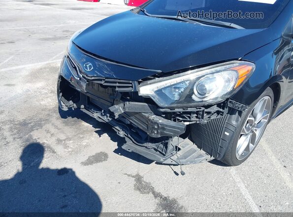 KNAFZ6A32G5594757 2016 KIA FORTE KOUP Черный Вид спереди