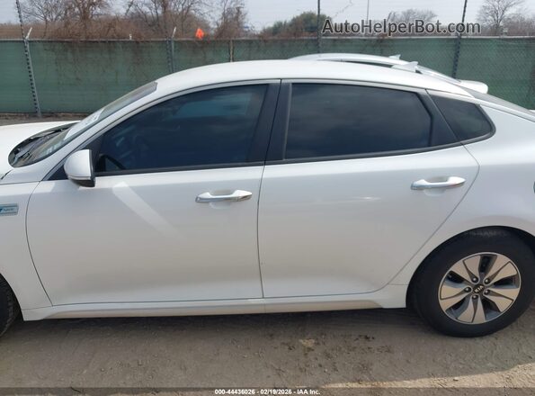 KNAGT4LC3H5008673 2017 KIA OPTIMA HYBRID Белый Панорамный вид салона 360°