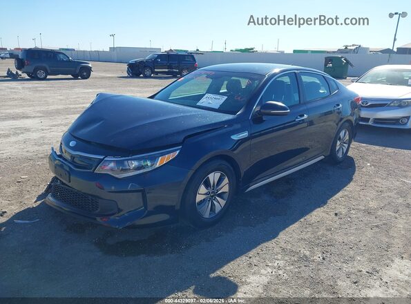 KNAGU4LE0K5031916 2019 KIA OPTIMA HYBRID Blue Przód lewy