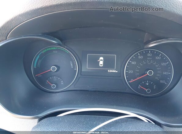 KNAGU4LE0K5031916 2019 KIA OPTIMA HYBRID Blue Widok tylnych siedzeń