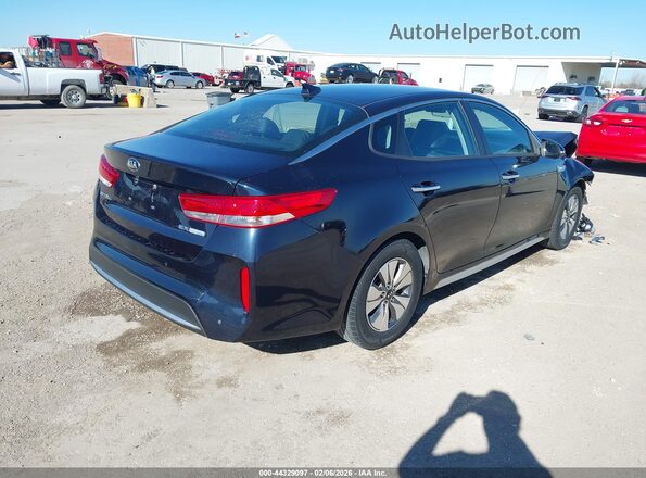 KNAGU4LE0K5031916 2019 KIA OPTIMA HYBRID Blue Tył prawy