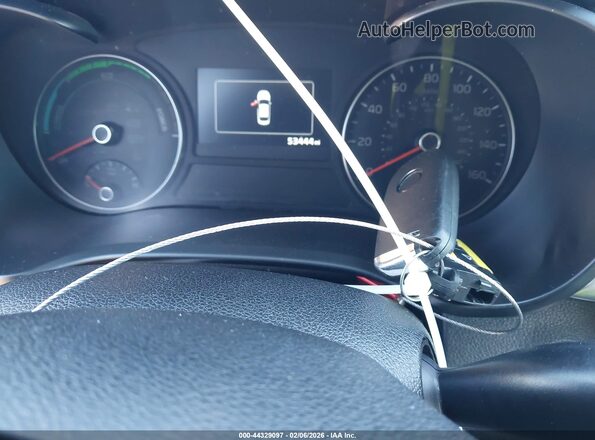 KNAGU4LE0K5031916 2019 KIA OPTIMA HYBRID Blue Widok deski rozdzielczej
