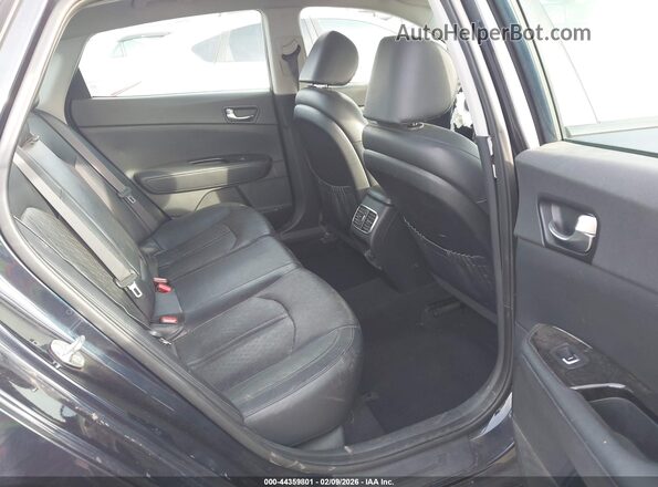 KNAGU4LE1H5013644 2017 KIA OPTIMA HYBRID Dark Blue Вид наклейки с VIN-кодом