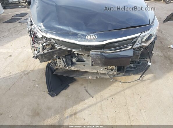 KNAGU4LE1H5013644 2017 KIA OPTIMA HYBRID Dark Blue Вид спереди