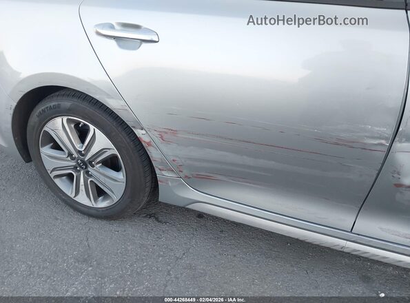 KNAGU4LE2H5011210 2017 KIA OPTIMA HYBRID Серебряный 