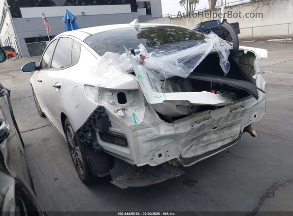 KNAGV4LD8H5011040 2017 KIA OPTIMA PLUG-IN HYBRID Белый Задняя левая четверть