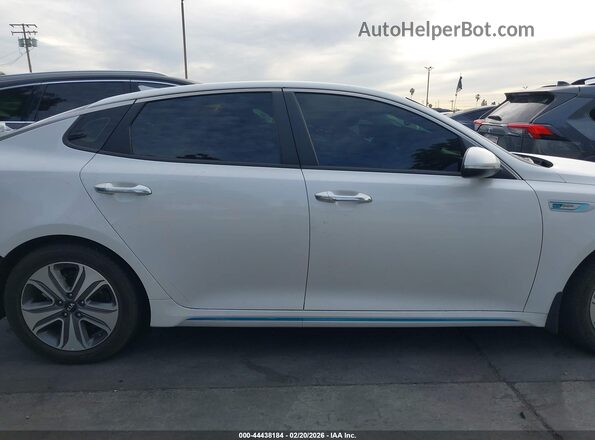 KNAGV4LD8H5011040 2017 KIA OPTIMA PLUG-IN HYBRID Белый Панорамный вид салона 360°