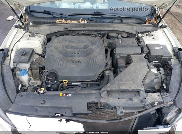KNALB4J18H5086997 2017 KIA CADENZA Белый Вид сзади