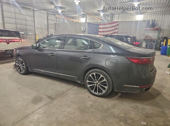 KNALC4J11J5100340 2018 KIA CADENZA Серый Задняя левая четверть