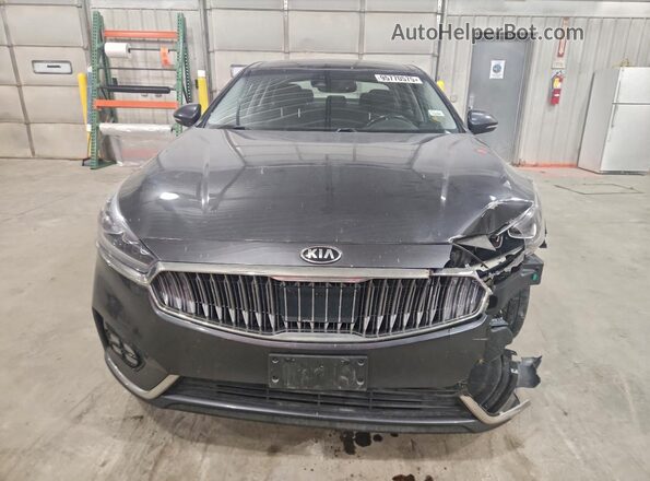 KNALC4J11J5100340 2018 KIA CADENZA Серый Вид спереди