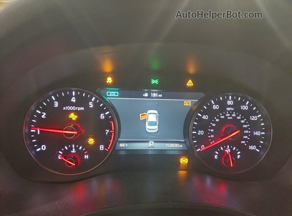 KNALC4J11J5100340 2018 KIA CADENZA Серый Вид щитка приборов