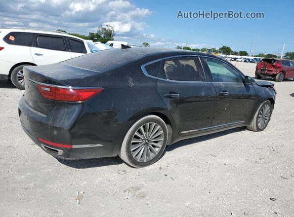KNALC4J11J5101357 2018 KIA CADENZA Черный Задняя правая четверть