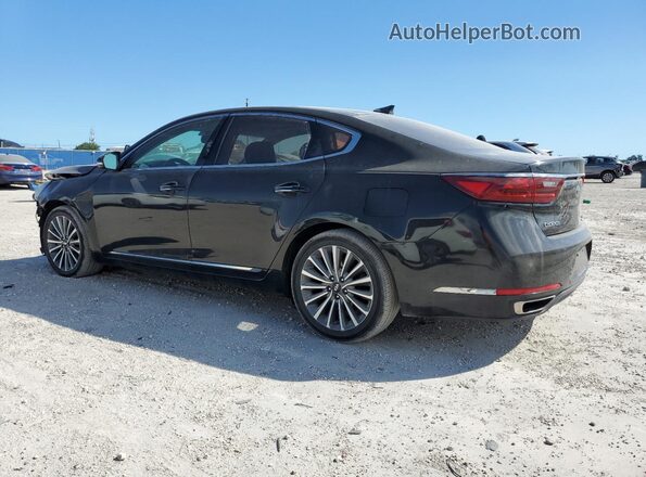 KNALC4J11J5101357 2018 KIA CADENZA Черный Задняя левая четверть