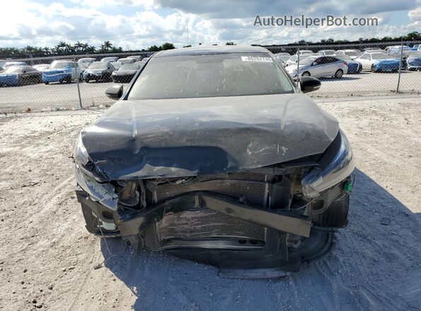 KNALC4J11J5101357 2018 KIA CADENZA Черный Вид спереди