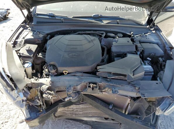 KNALC4J11J5101357 2018 KIA CADENZA Черный Вид задней части салона