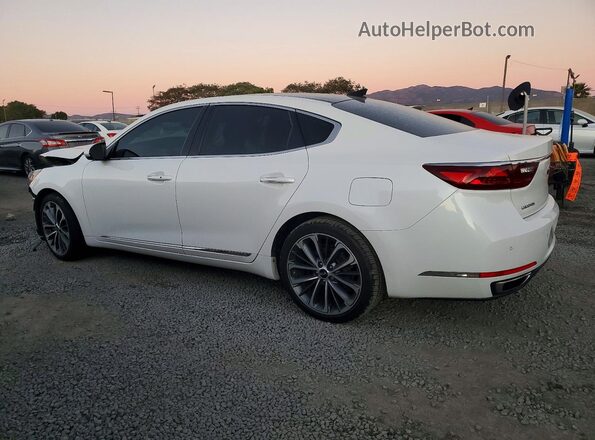 KNALC4J13J5099790 2018 KIA CADENZA Белый Задняя левая четверть