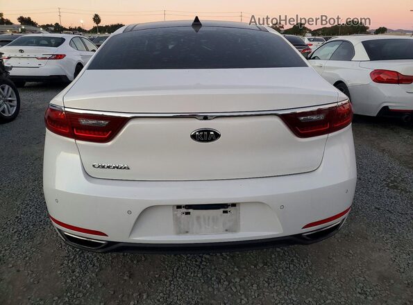 KNALC4J13J5099790 2018 KIA CADENZA Белый Вид сзади