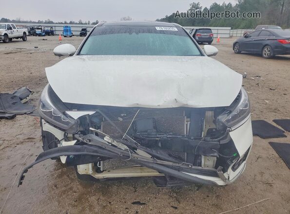 KNALC4J13K5146088 2019 KIA CADENZA White Widok z przodu