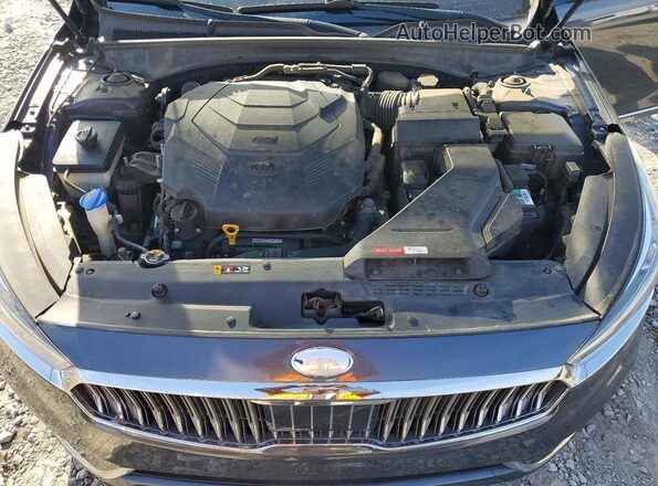 KNALC4J15K5164995 2019 KIA CADENZA Серый Вид задней части салона