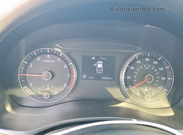KNALC4J15K5164995 2019 KIA CADENZA Серый Вид щитка приборов