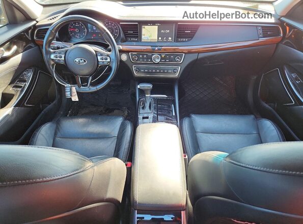 KNALC4J18K5166790 2019 KIA CADENZA Черный Вид панели приборов
