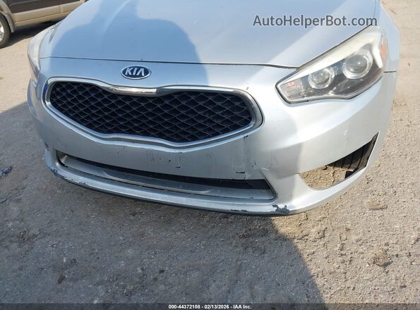 KNALN4D74G5217817 2016 KIA CADENZA Серебряный Вид спереди