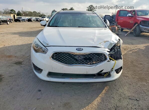 KNALN4D76G5209511 2016 KIA CADENZA Белый Вид спереди