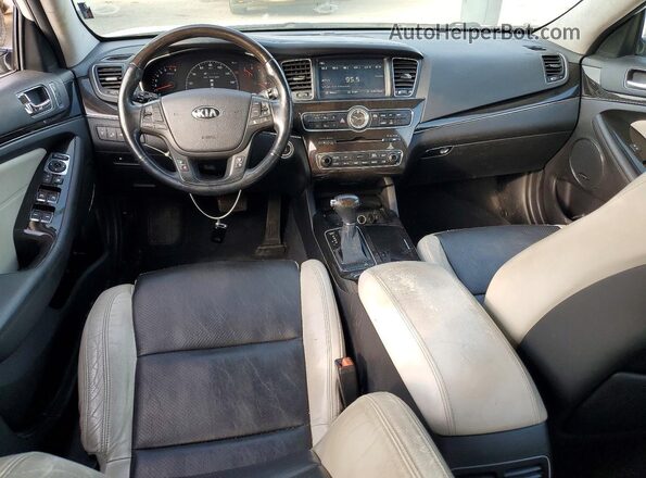 KNALN4D76G5209511 2016 KIA CADENZA Белый Вид панели приборов