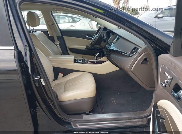 KNALU4D33G6032619 2016 KIA K900 Черный Вид салона спереди