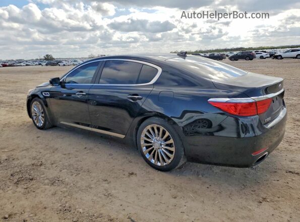 KNALW4D47G6028592 2016 KIA K900 Black Tył lewy