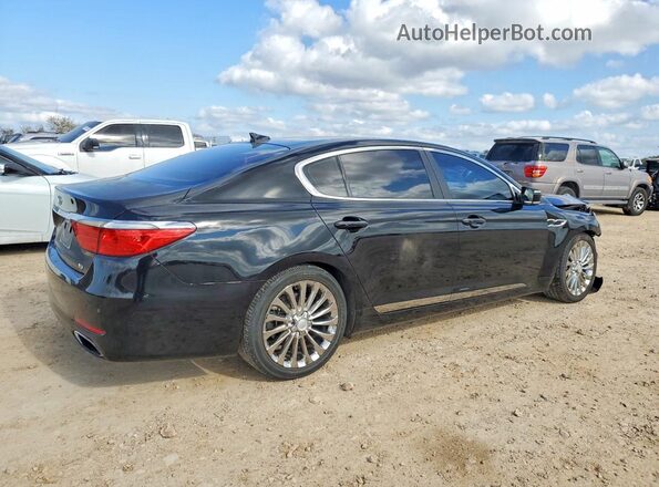 KNALW4D47G6028592 2016 KIA K900 Black Tył prawy