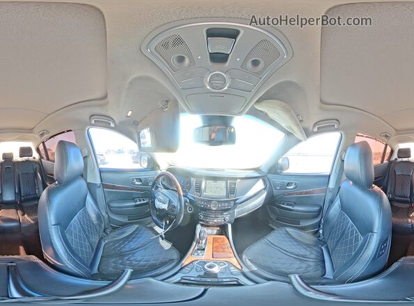 KNALW4D47G6028592 2016 KIA K900 Black Widok naklejki z numerem VIN