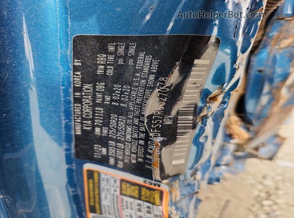 KNDADFS57R6027078 2024 KIA EV9 Синий Вид подкапотного пространства