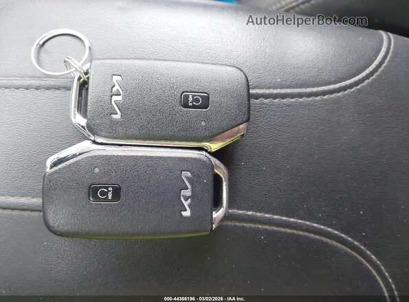 KNDC3DLC5N5060139 2022 KIA EV6 Gray Vista del salpicadero