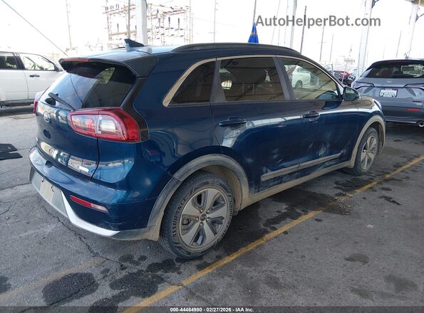 KNDCB3LC0K5322125 2019 KIA NIRO Синий Задняя правая четверть