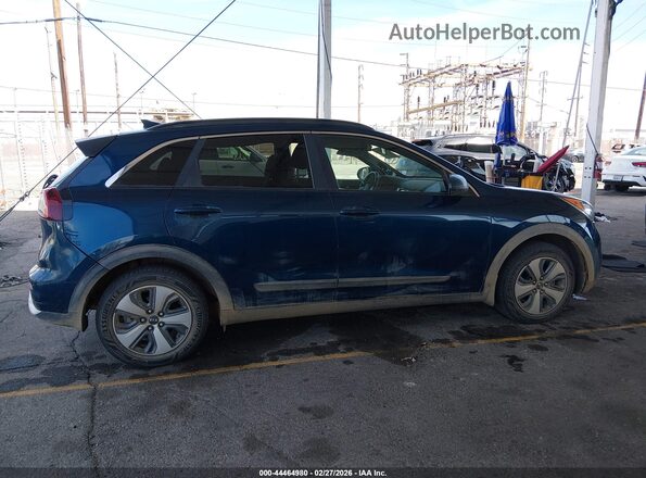KNDCB3LC0K5322125 2019 KIA NIRO Синий Вид задней части салона