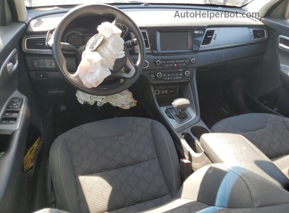 KNDCB3LC0K5326790 2019 KIA NIRO Silver Առջևի վահանակի տեսք