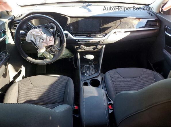 KNDCB3LC0N5547858 2022 KIA NIRO White Widok deski rozdzielczej