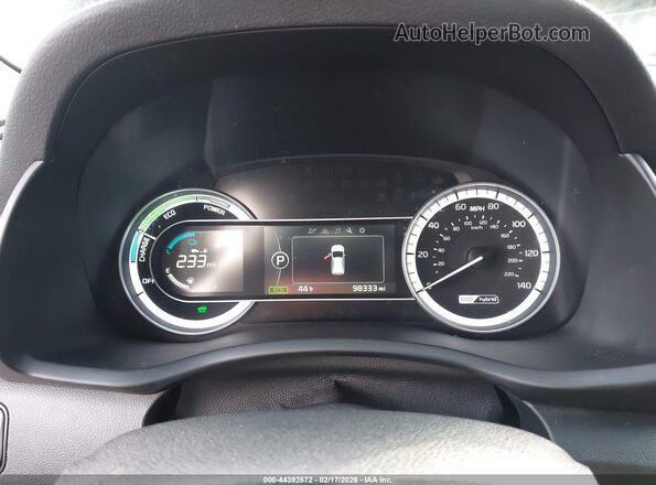 KNDCB3LC2H5073979 2017 KIA NIRO Черный Вид задних сидений