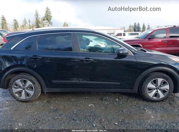 KNDCB3LC2H5073979 2017 KIA NIRO Черный Панорамный вид салона 360°