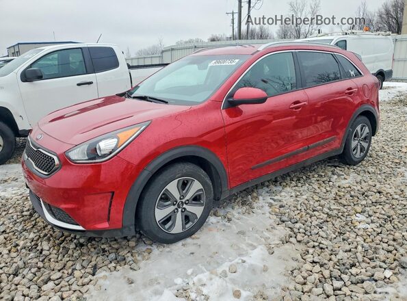 KNDCB3LC2K5305245 2019 KIA NIRO Red Vista tres cuartos delantera izquierda