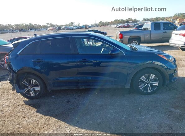 KNDCB3LC3M5475732 2021 KIA NIRO Blue Սալոնի հետևի տեսք