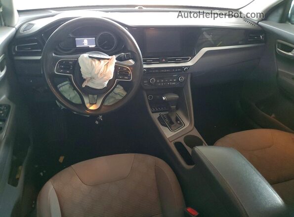 KNDCB3LC3M5479585 2021 KIA NIRO White Widok deski rozdzielczej