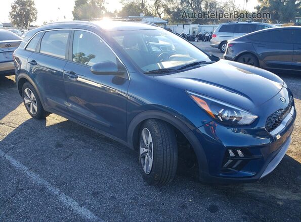 KNDCB3LC3M5487363 2021 KIA NIRO Teal Delantero derecho
